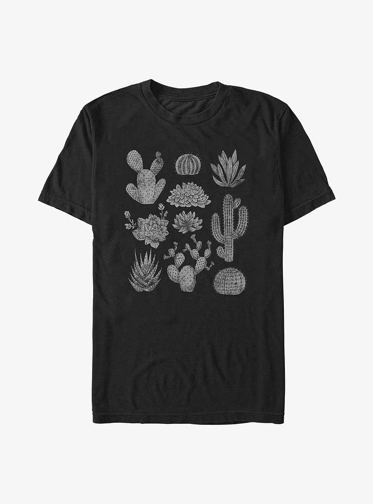 Cactus Grid T-Shirt