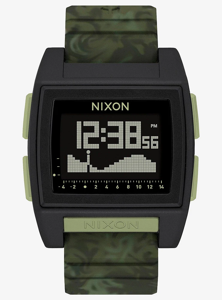 Base Tide Pro Green Camo Watch