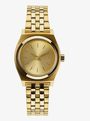 Small Time Teller All Gold Watch