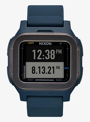 Nixon Regulus Expedition Navy Watch