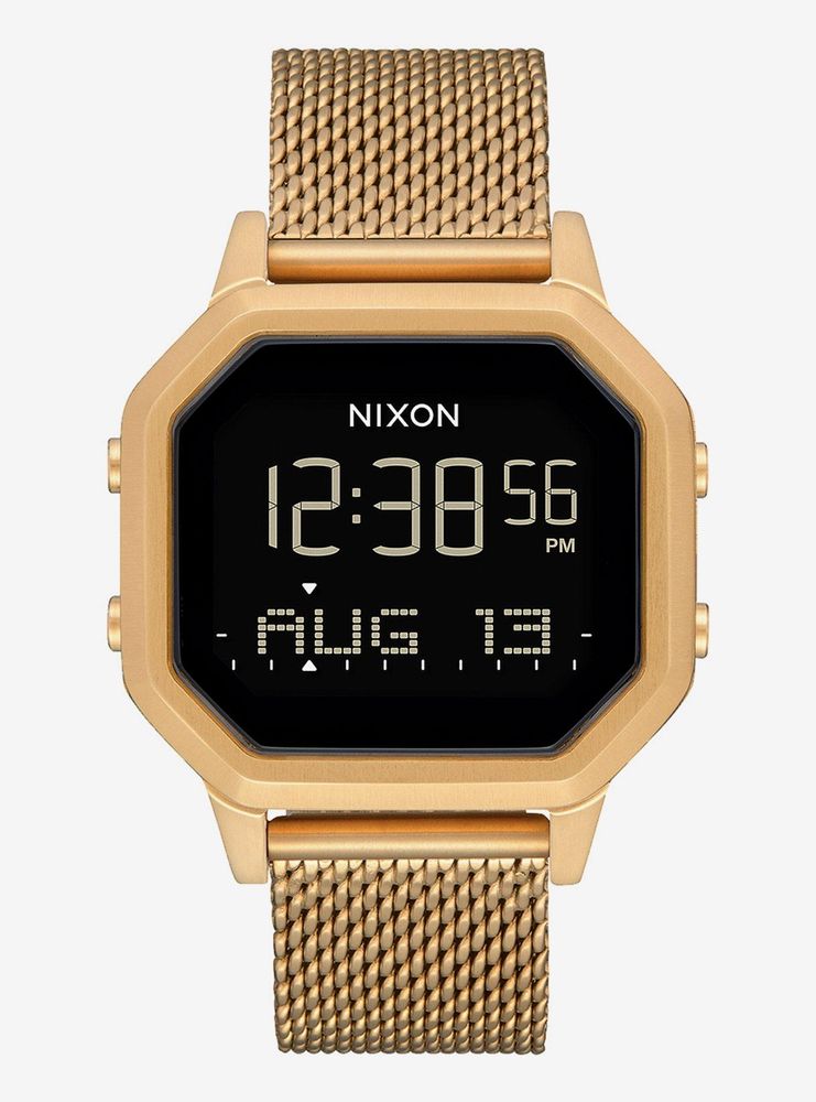 Nixon Siren Milanese All Gold Watch