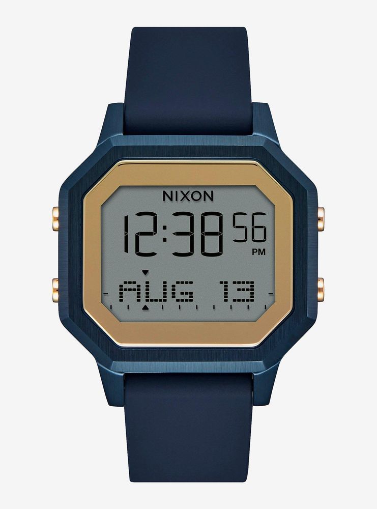 Nixon Siren Ss Navy Gold Watch