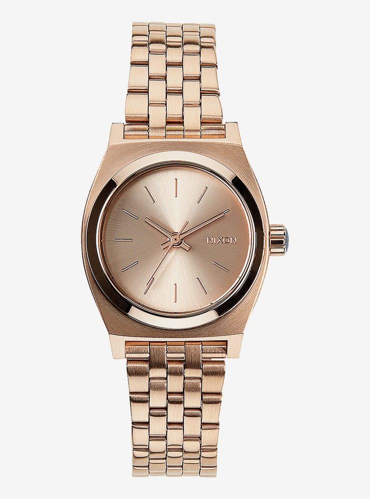 Nixon Small Time Teller All Rose Gold Watch