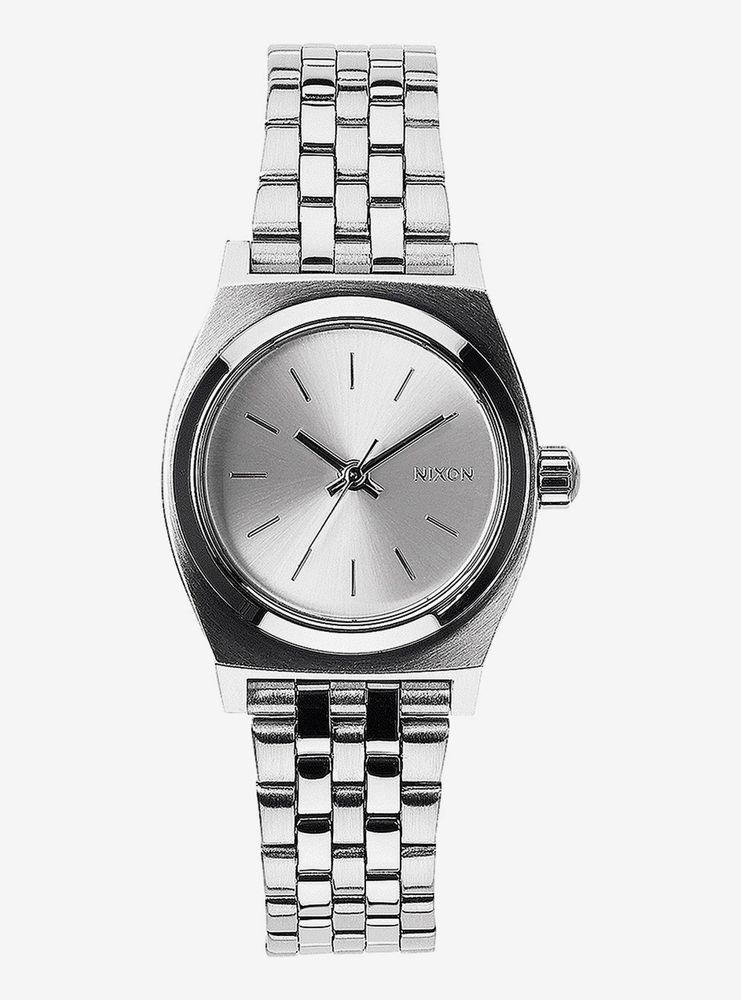 Nixon Small Time Teller All Silver Watch