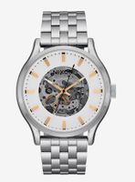 Nixon Spectra White Silver Watch