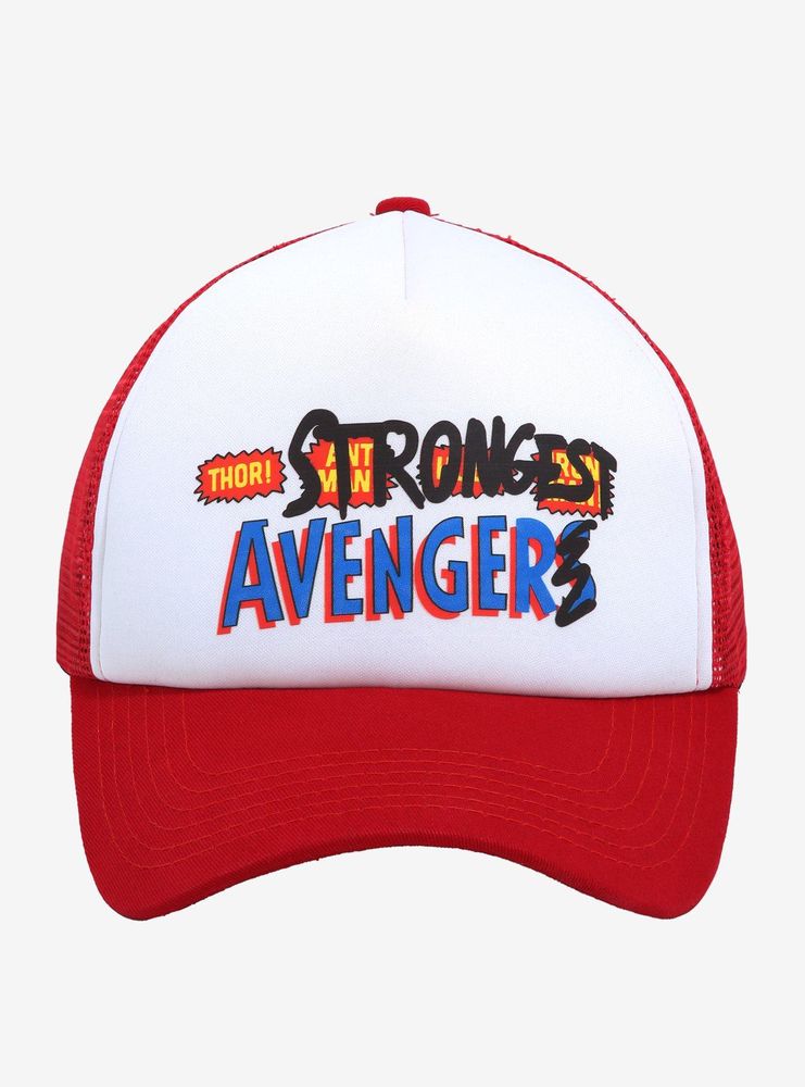 Marvel Thor: Love and Thunder Thor's Strongest Avenger Trucker Cap