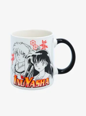 InuYasha Kagome & InuYasha Outline Portrait Mug