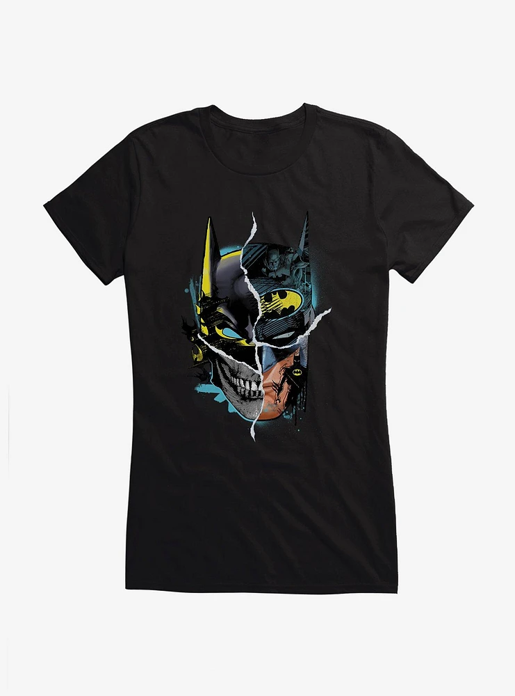 DC Comics Batman Four Faces Girls T-Shirt