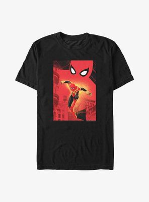 Marvel Spider-Man Web Swinging T-Shirt