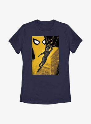 Marvel Spider-Man Black Suit Womens T-Shirt
