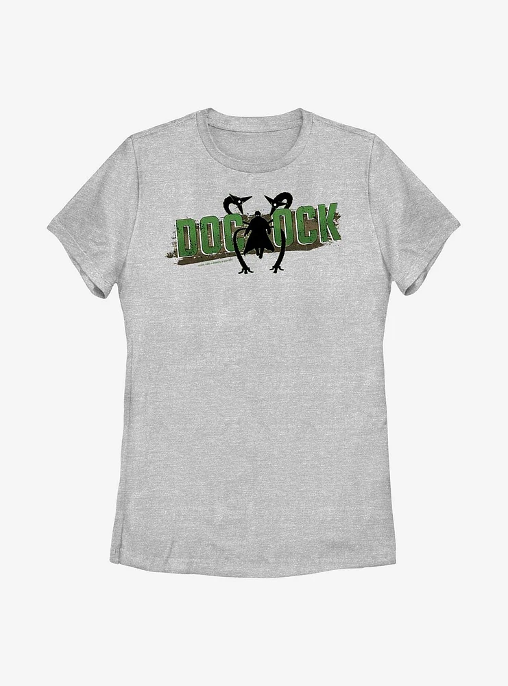 Marvel Spider-Man Doc Ock Silhouette Womens T-Shirt