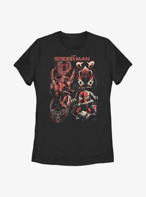 Marvel Spider-Man Double Booking Womens T-Shirt
