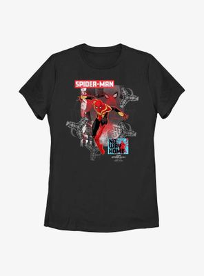 Marvel Spider-Man Escape Womens T-Shirt