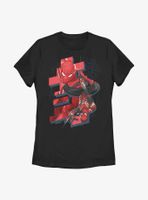 Marvel Spider-Man Hanging Time Womens T-Shirt
