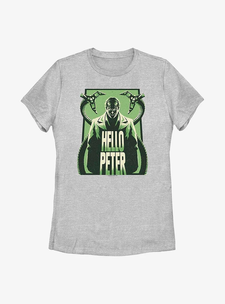 Marvel Spider-Man Hello Peter Womens T-Shirt