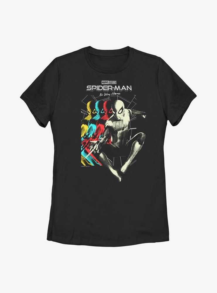 Marvel Spider-Man Spider Shades Womens T-Shirt