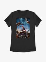 Marvel Spider-Man Spidey Main Poster Womens T-Shirt