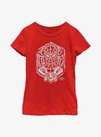 Marvel Spider-Man Spider Sketch Youth T-Shirt