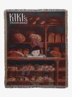 Studio Ghibli Kiki's Delivery Service Movie Poster Tapestry Throw - BoxLunch Exclusive
