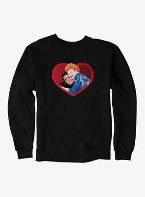 I Love Lucy Snuggle Sweatshirt