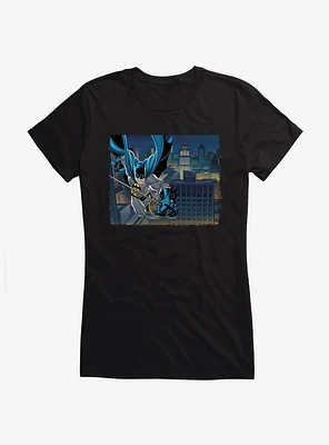 DC Comics Batman Swinging Girl's T-Shirt
