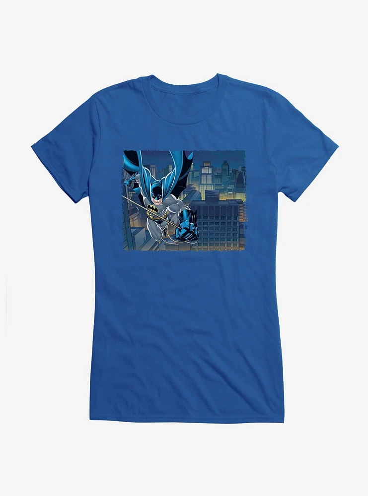 DC Comics Batman Swinging Girl's T-Shirt