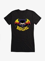 DC Comics Batman Batgirl Over Gotham Girls T-Shirt