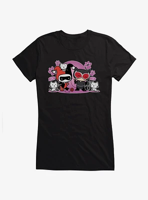 DC Comics Batman Cat Party Girls T-Shirt