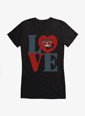DC Comics Batman Catwoman Love Girls T-Shirt