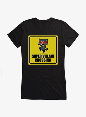 DC Comics Batman Super Villain Crossing Girls T-Shirt