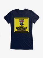 DC Comics Batman Super Villain Crossing Girls T-Shirt
