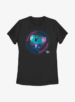 Sing Buster Circle Badge Womens T-Shirt