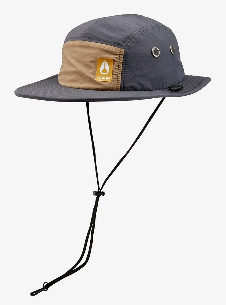 Nixon Narrows Full Brim Bucket Hat Navy Multi