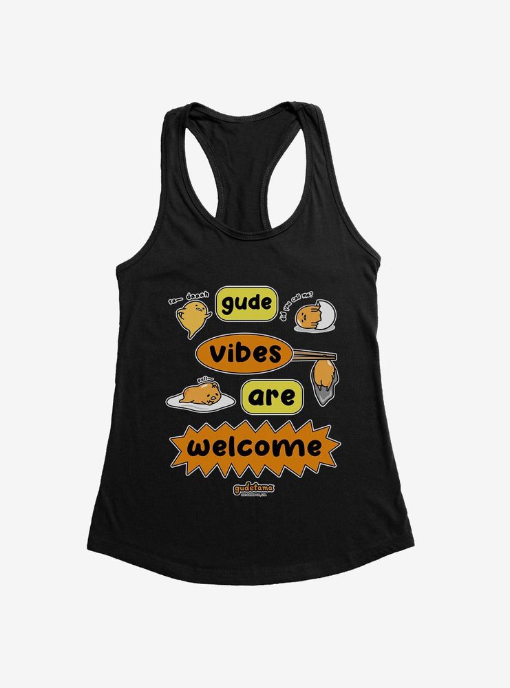 Gudetama Good Vibes Womens Tank Top