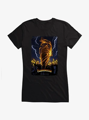 Frankenstein Lightning Girls T-Shirt