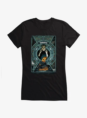 Frankenstein Poster Girls T-Shirt