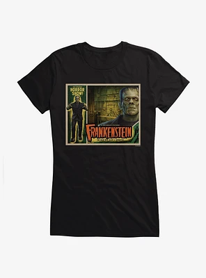 Frankenstein The Man Who Made A Monster Girls T-Shirt