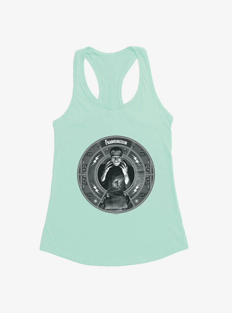 Frankenstein Black & White Monster Girls Tank