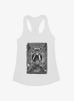 Frankenstein Black & White Poster Girls Tank