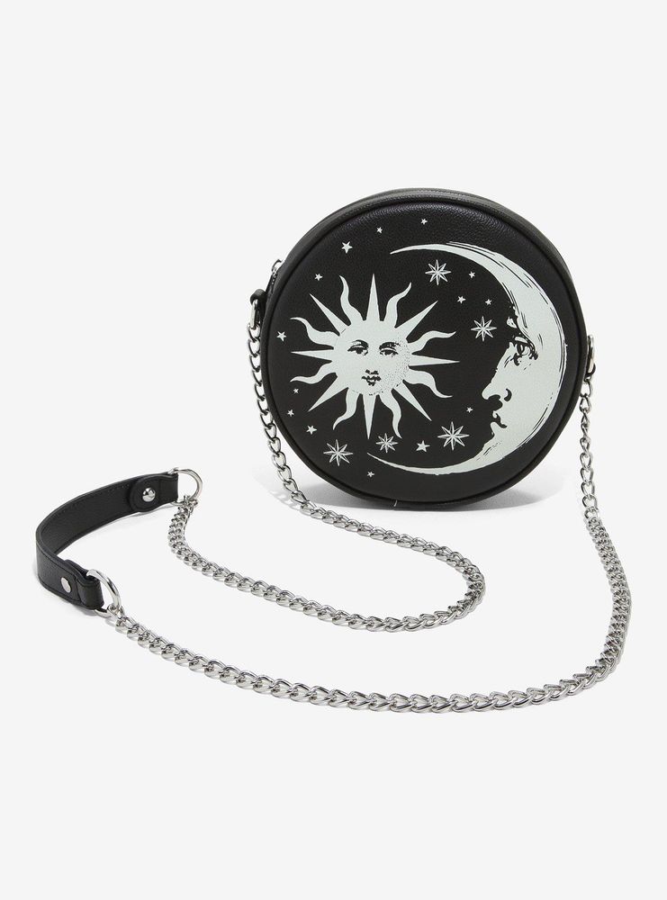 Sun & Moon Glow-In-The-Dark Crossbody Bag