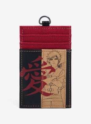 Naruto Shippuden Gaara Japanese Kanji Cardholder - BoxLunch Exclusive