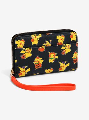 Pokémon Pikachu Halloween Costumes Allover Print Wallet - BoxLunch Exclusive