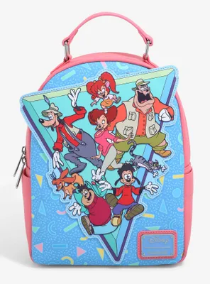 Loungefly Disney Goof Troop Group Portrait Mini Backpack - BoxLunch Exclusive 