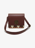Harry Potter Crest Argyle Crossbody Bag
