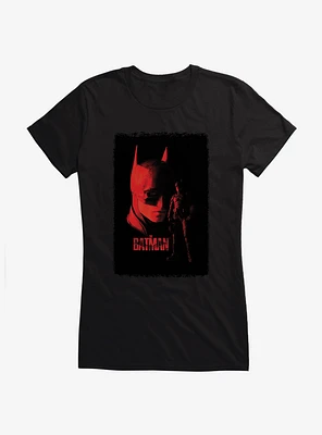 DC Comics The Batman Red Face Girls T-Shirt
