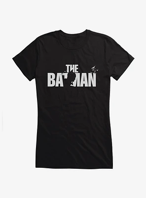 DC Comics The Batman Face Shadow Girl's T-Shirt