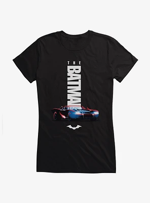 DC Comics The Batman Batmobile Girl's T-Shirt