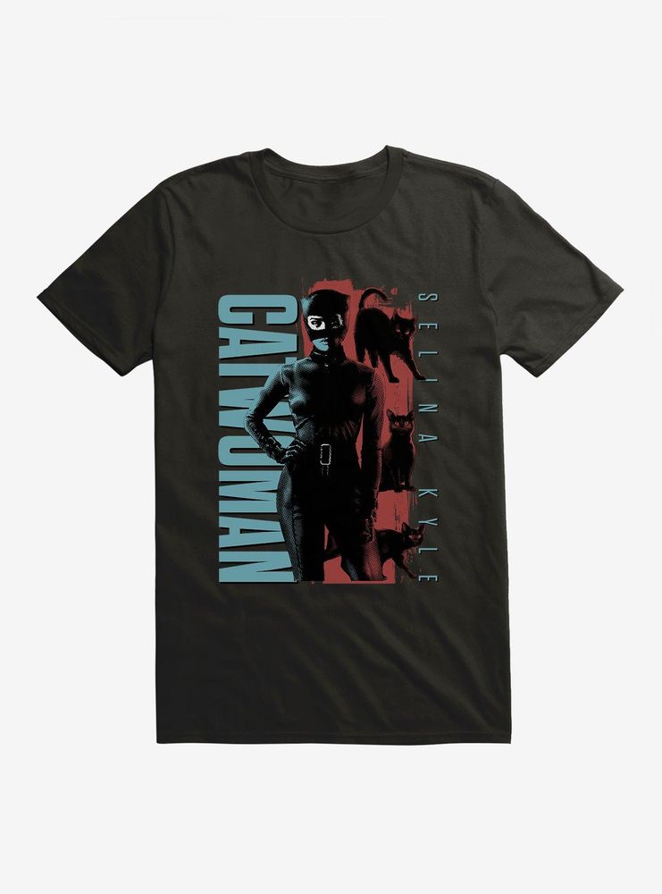 DC Comics The Batman Catwoman Cat T-Shirt