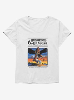 Dungeons & Dragons Vintage Expert Rulebook Womens T-Shirt Plus