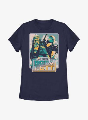 Star Wars The Book Of Boba Fett Characters Stance Womens T-Shirt